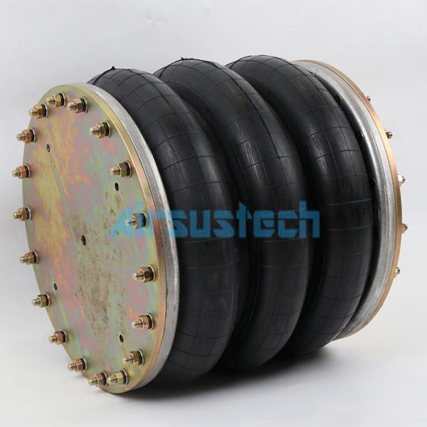 Primavera de aire tripla enroscada W01-358-7760 por Firestone con anillos de aluminio