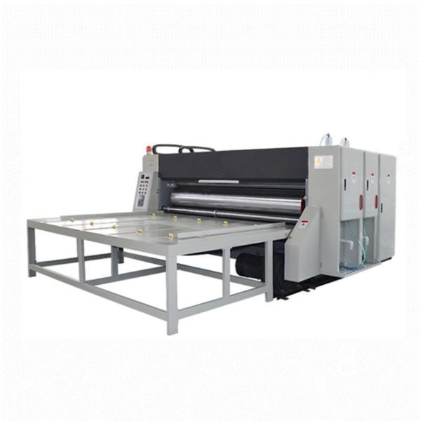 Semi Auto Die Cutting 3 Color Flexo Printing Machine Corrugated Carton Box Case Maker