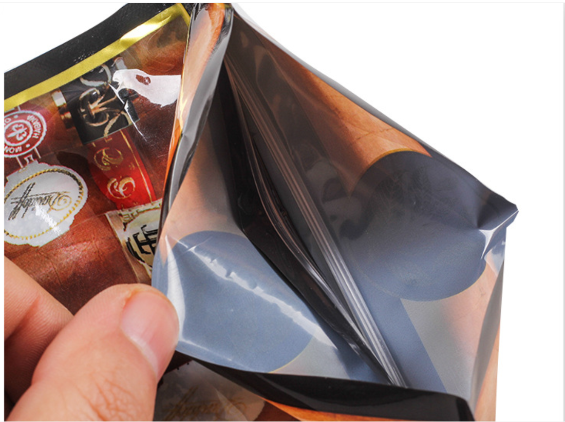 10 Colors Resealable Ziplock 4 Cigar Humidor Bags