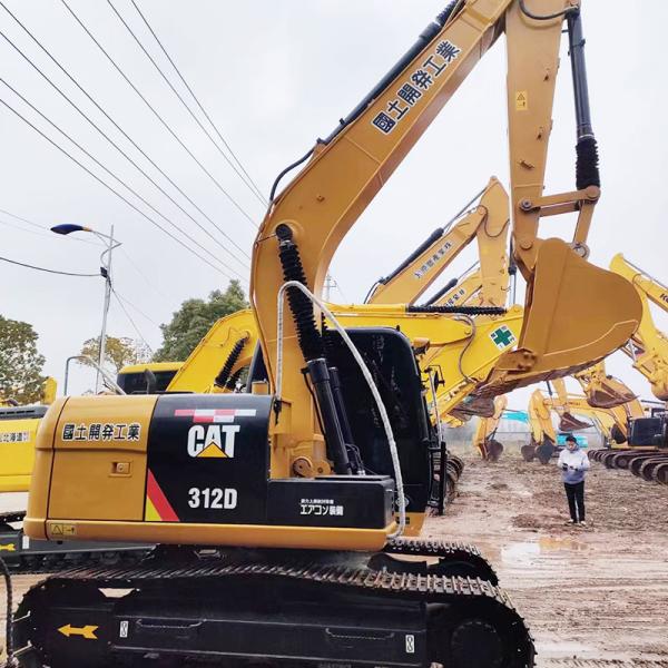 Excavateur mini à grande capacité de 12 tonnes Cat 312D