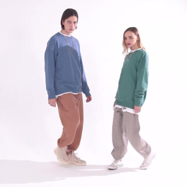 Команда шея органический чистый Фелпа Мужчина 350г Молетон Камиджа De Entrenamiento 100% хлопчатобумажная свитер пуловер капуста