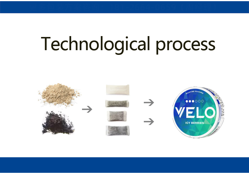 High Quality Snus Powder Pouch Filling Machine Packing Making Machine High Speed Making and Production Line