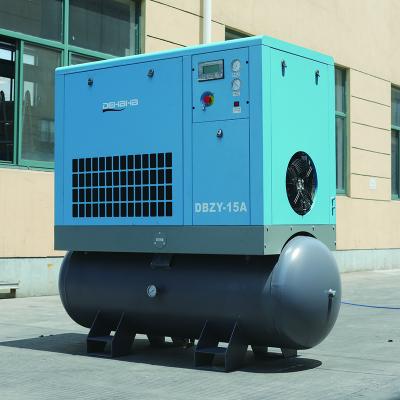 16bar Combined Screw Air Compressor De Ar 15HP 11kw For Fiber Laser