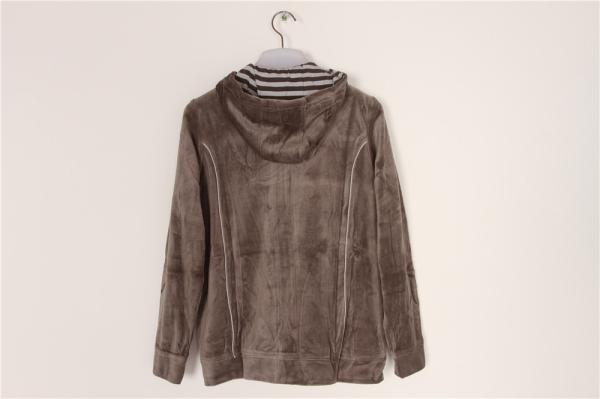 Velour Fashionable Jogging Suits Womens 80% Cotton 20% Polyester