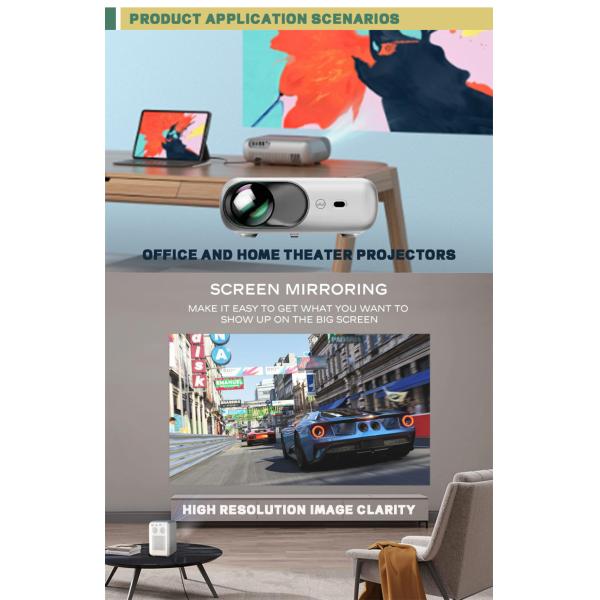 2.69inch 1280 * 720 Projector TFT LCD Screen FOG Panel No Backlight