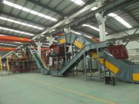 Ligne de production automatique de poudre de caoutchouc pour le recyclage des déchets de pneus