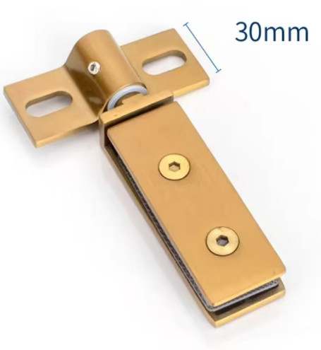 Accessoires de salle de douche anti-abrasion facile à installer Fermeture de porte de douche en verre