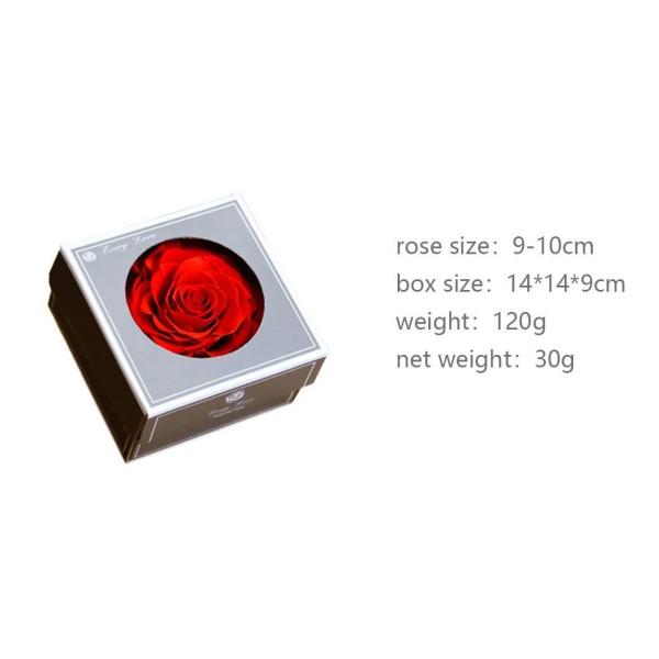 China factory Real Preserved Rose in Gift Box for Decoration Gift Preserved Flowers in Box