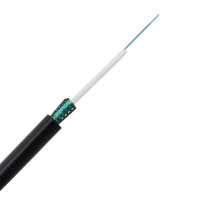 Multi Mode HDPE Direct Burial Fiber Optic Cable 1000~4000m / Reel