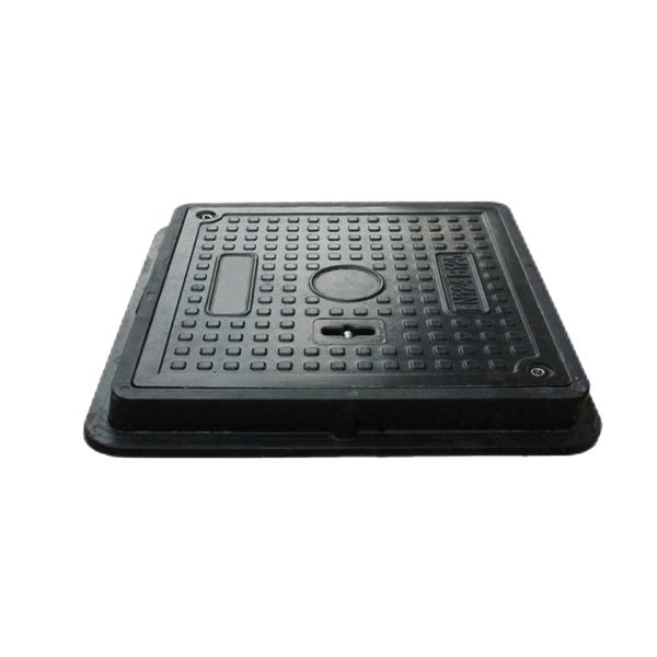 ArmorDeck Lightweight FRP Manhole Cover with Slip Resistant and Lockable Design