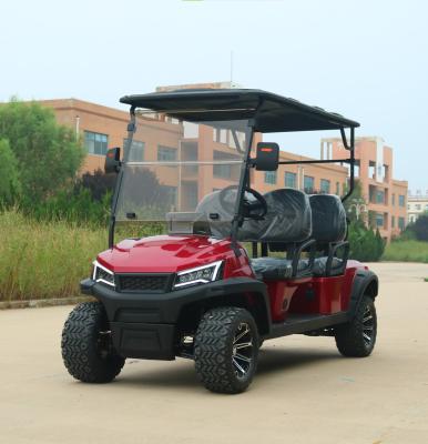 Basic 4 Seat Electric Golf  Buggy NEV Golf Cart With 4 KW AC Motor CE Certificates