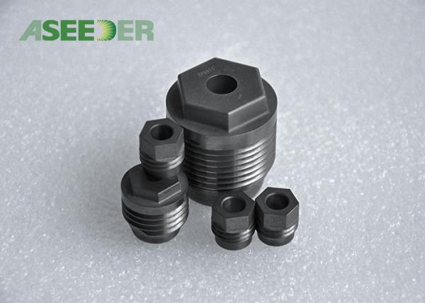Bocal de pulverizador exterior ASP9100 do carboneto de tungstênio do hexágono para o bocado de perfuração de PDC