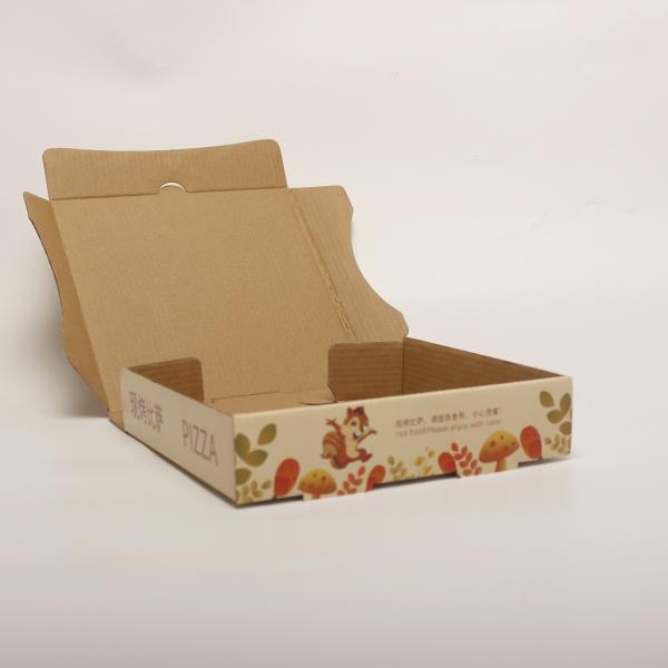 Коробка упаковки пиццы с логотипом 12 дюймов 14 дюймов 16 дюймов