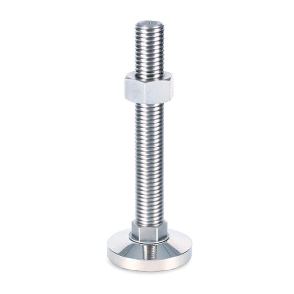 S45C 127mm Heavy Duty Adjustable Leg Leveling Glides For Furniture