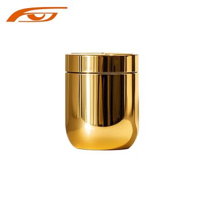 Gold Color Plated CNC Milling Turning Electroplating Products Custom Color