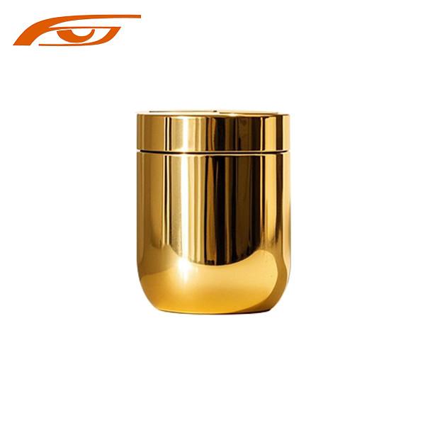 Gold Color Plated CNC Milling Turning Electroplating Products Custom Color
