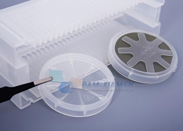 Epi-Ready 6H N Type SiC Wafer, Production Grade,Double Side Polished 10mm x 10mm