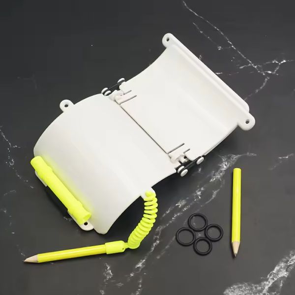 3 Layers Wrist PP Underwater Writing Slate With Luminous Pencil