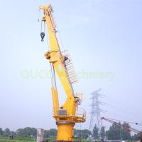 crescimento telescópico transporte de materiais seguro e eficiente de Crane Electric Hydraulic Offshore de 1.5t 36m