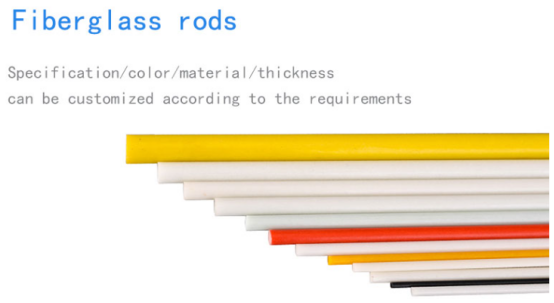 Твердая высокопрочная стеклоткань штанга FRP для парника