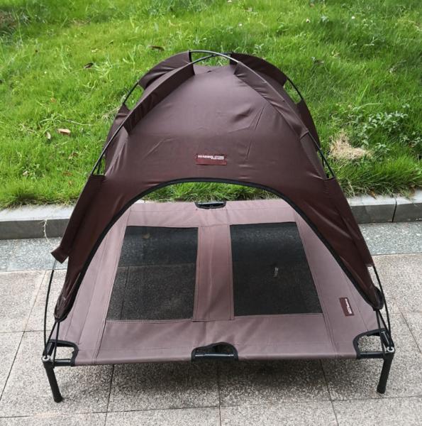 91x76x16cm Portable dog bed with tent, military bed, golden retriever mattress, Teddy Little Medium Dog House with tent