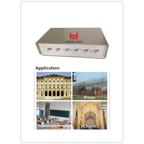 сжимать пятна прибора Джаммер сигнала наивысшей мощности мобильного телефона полиции 100В настольный