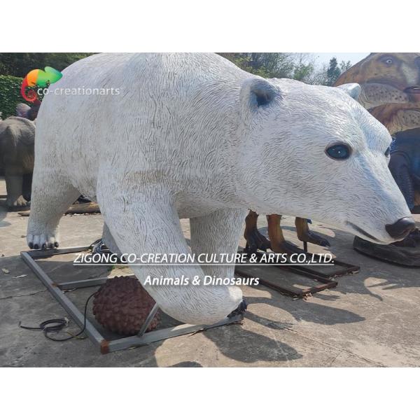 Животных стеклоткани Sunproof полярный медведь на открытом воздухе