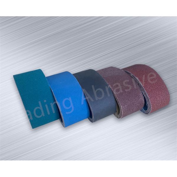 80 grit 4x36 Inch Aluminum Oxide Sanding Belts for Sander Customization Package Blue