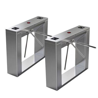 Outdoor Tripod Turnstile Gate Weather Resistant Design for Amusement Park and Areas