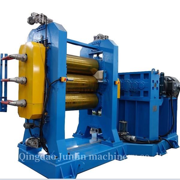 Machine de calandrage en caoutchouc à rouleaux pour pneus et bandes transporteuses 220V/380V