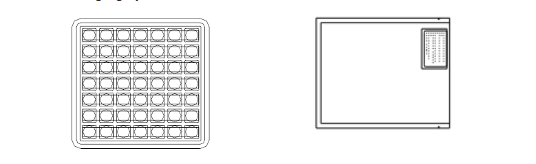 Светодиодный чип COB постоянного напряжения 12V 9W 1313 RGBCW COB LED Chip