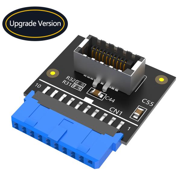 USB verticale 3.1 panneau avant prise clé-A type-E à l'adaptateur USB 3.0 pour l'industrie