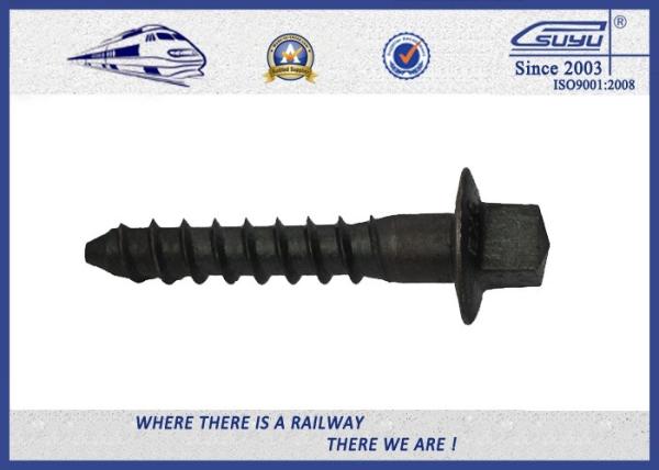 Railway Sleeper Fixing Black Oxide Screws UIC864-1 NF F500-50 Standard