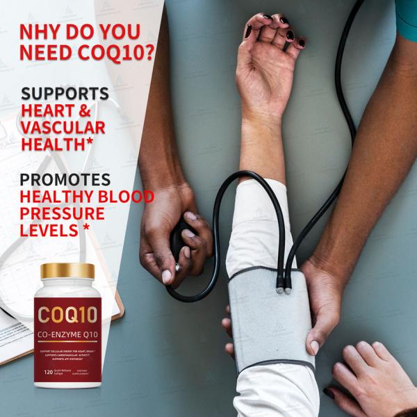 Private Label Vegan Gummy Vitamins Coenzyme Q10 200mg for healthy heart