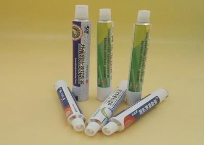 10g Medicine Aluminum Squeeze Tubes Customized Artwork M7 Screw Cap
