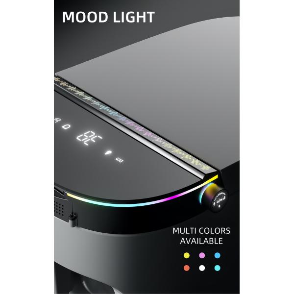 Modern Smart Intelligent Toilet Best Ceramic Digital Screen Foam Shield Remote Control