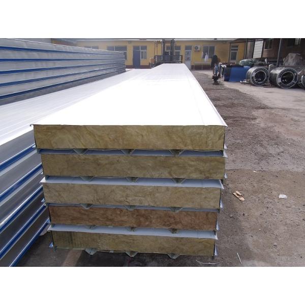 30 à 300 mm d'épaisseur Eps Panneau sandwich en laine de roche