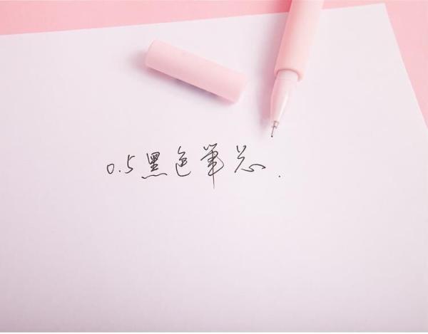 0.5mm Office Flamingo Gel Pen Black Ink Fashion Cartoon Neutral Gift Pen