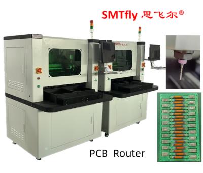 Máquina ajustável personalizada do router do PWB do controle 330mm da ruptura do bocado