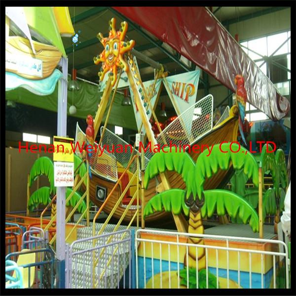 indoor kids amusement park ride recreational equipment Mini Pirate Ship for sale