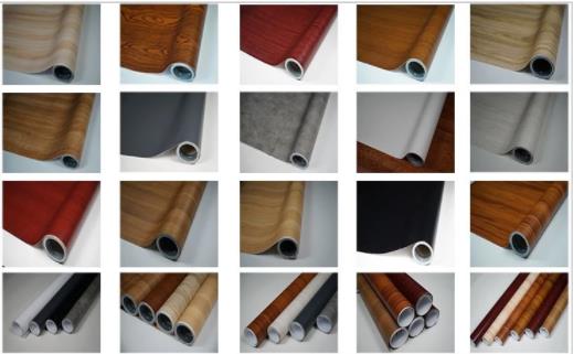 Eco Friendly Parque Wood PVC Decorative Film For LVT / Vinyl Dry Back / SPC / WPC Tile Flooring