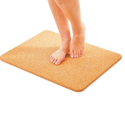 esteira de banho grossa ISO9001 de 5000pcs 13mm Cork Pad Natural Cork Floor