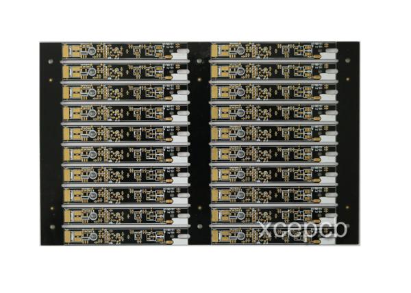 High Precision Custom PCB Boards With 2 Mil Line Width And Space 0.5 OZ 4 Layer
