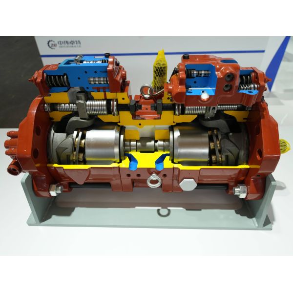 Original for K3V112DTP-9N24-14T Hydraulic Pump for Doosan DH220-7 Excavator Main Piston High Performance Black 1 Year