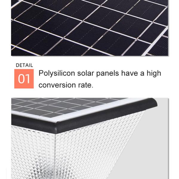 Powered Bright Solar Lawn Lights Garden Decoration 6V 4.5W 219x670mm