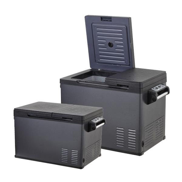 NO réfrigérateur de camping extérieur portable contrôlé par application pour la pêche DC 12v 24v et grande capacité