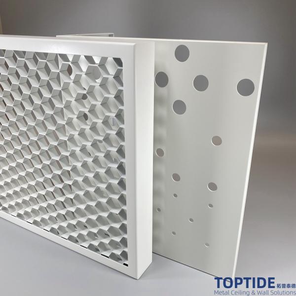 Custom Made Metal Honeycomb Mesh Ceiling Decorative Drop Ceiling Grid Tiles