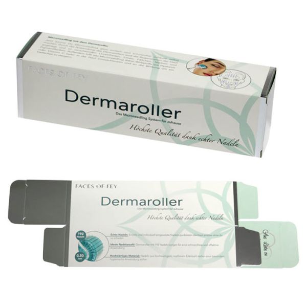 250gsm White Card Emulsion Cosmetic Gift Packing Box For Facial Cleanser Toner