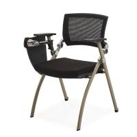 Home Office Mesa cadeiras dobráveis Ergonômica malha encosto e apoios de braço para design moderno