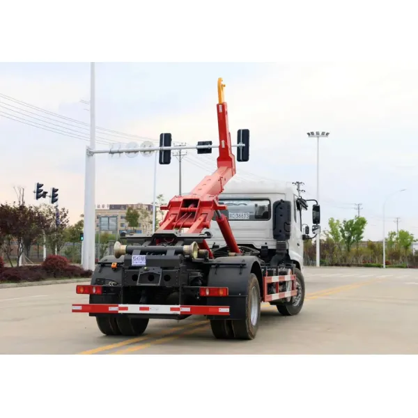 12 ton Hook-Arm Garbage Truck